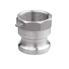 Camlock Fittings: Aluminium Male Grooved Adaptor plus Female Pipe Thread Type A Sizes 25mm-76mm