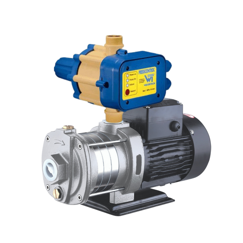 Pack 5 Combination Offer Multistage Pump with Electronic Controller, Whole of House Filter & UV System - Very Large House with Mains Pressure