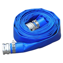 Lay Flat Hose 20m with Camlock Fittings