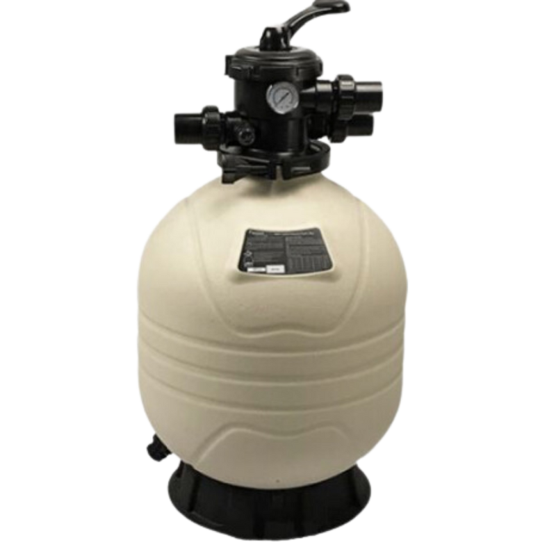 Pool Filter for Small-Med Pools - Choose Sand or Glass Media