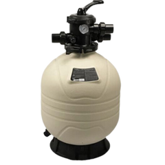 Pool Filter for Small-Med Pools - Choose Sand or Glass Media